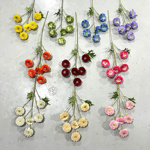 Flores Artificiales de Peonía Simuladas de 6 Cabezas en Capas, Decoraciones Realistas de Seda para Bodas y Accesorios para el Hogar - Product Image 2
