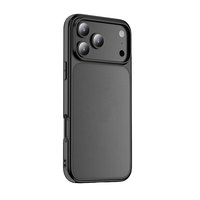 GEEKID 17 Pro Max Coque de protection de luxe semi-encapsulée en TPU+PC avec motif animal, pliable, noire, haute qualité, protection d'appareil photo pour