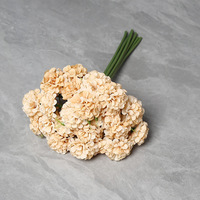 Fleur artificielle à poignée unique boule chrysanthème salon mariage arrangement floral décoration de mariage accessoires de tir