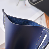 Sac banane en cuir PU pour tablette/téléphone, organisateur d'outils EDC à suspendre à la taille, style portefeuille unisexe géométrique pour e-commerce transfrontalier