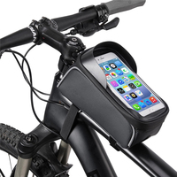SINO — sac étanche pour téléphone de vélo, nouvelle collection 2020, sac tubulaire supérieur avec visière solaire, écran tactile 6.0 pouces