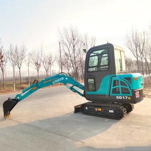 Mini pelle sur chenilles SD17B de 1.7 tonnes d'occasion Offre Spéciale modèle 2022 avec moteur et moteur à haut rendement - Product Image 2