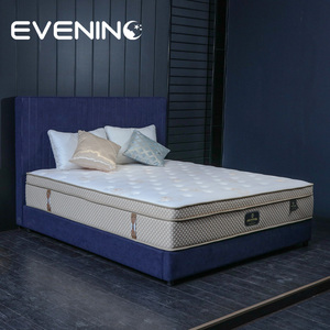 China fábrica de alta calidad personalizado acolchado Topper látex bolsillo primavera 3D colchón de espuma para el hotel - Product Image 1