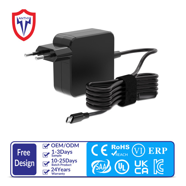 High Quality 41W Laptop Fast Charger 19.5V 2.31A Micro USB DC Plug Replacement AC Power Adapter for Dell Notebook Power Supply