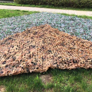 Vải Oxford 210D Trực Tiếp Từ Nhà Máy Lưới Ngụy Trang Ba Lớp Màu Sa Mạc - Product Image 2