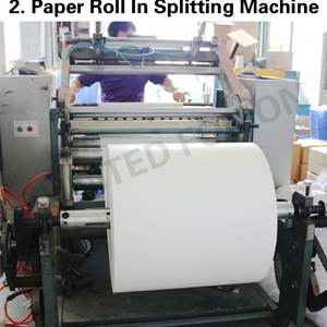 Fosion Wholesale Jumbo <b>Roll</b> Thermal <b>Paper</b> Cash Register <b>Paper</b> Single Layer 100% Wood Pulp ISO14001 Certified Support OEM&ODM - Product Image 4
