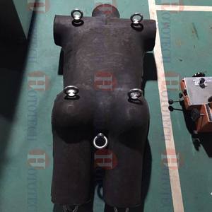 Mannequin en caoutchouc pour essais de chute de harnais de sécurité, équipement de test de force d'impact pour la protection contre les chutes en laboratoire - Product Image 2