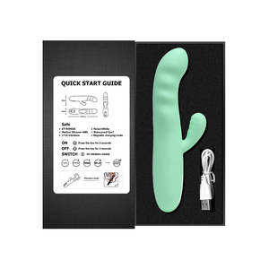 सेक्स खिलौने Wholesales घूर्णन Dildo दोहरी मोटर्स खरगोश थरथानेवाला - Product Image 5