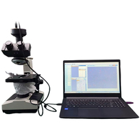 Analyseur de qualité du sperme vétérinaire IN-QA1 en métal pour chiens, chevaux, moutons – Testeur de densité et de motilité du sperme pour usage agricole