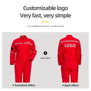 Baju kerja pria, baju kerja asuransi kerja kualitas tinggi musim semi musim gugur Anti statis bernapas anti-asam anti-alkali kerja reflektif - Product Image 2