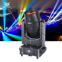 Luz Móvil de Cabeza 380 Profesional de Aleación de Aluminio Impermeable IP66 de 380W con Control DMX para Escenarios al Aire Libre