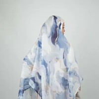 Vente chaude Marbre Ombre Imprimer Ombre Viscose Modal Hijab Art Design Dégradé Couleur Long Châle Écharpe Femmes Musulmanes Hijab