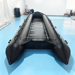 Stock di fabbrica 6m -10m lungo gommone 1.2mm PVC & materiale in alluminio per canottaggio e pesca - Product Image 1