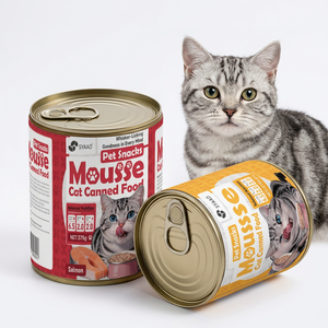 High Protein Pet Reward Treats Wet Cat <b>Canned</b> Food 85G Fresh Meat OEM ODM Supplier - Product Image 1