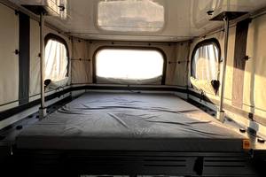 <span class=keywords><strong>Cama</strong></span> <span class=keywords><strong>Extensible</strong></span> de Aluminio y FRP de Alta Calidad para Autocaravana Moderna, Expandible, para 3 Personas, en Oferta - Product Image 2