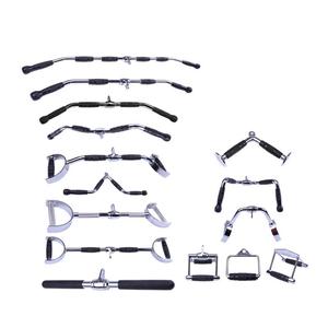 Accesorios de Gimnasio: <span class=keywords><strong>Barra</strong></span> D de Agarre para <span class=keywords><strong>Polea</strong></span>, Cable de Acero Reforzado para Máquina de Remo, Accesorio de Doble Agarre para <span class=keywords><strong>Curl</strong></span> de Tríceps Yunfa - Product Image 3