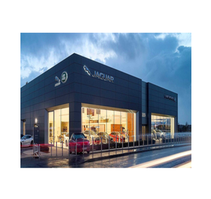 Conception d'entrepôt préfabriqué Bâtiment Structure en acier Concessionnaire de voitures d'<span class=keywords><strong>occasion</strong></span> Structure en acier Salle d'exposition - Product Image 4