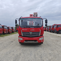 Grue montée sur camion Foton 4*2 de 10 tonnes avec couverture de flèche étendue