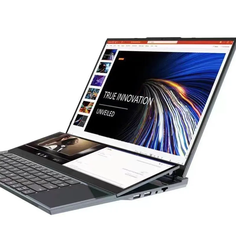 New Arrival Laptop Notebook 16.1+14.inch Double Screen Intel Core i7 Touch Screen Laptops Computer
