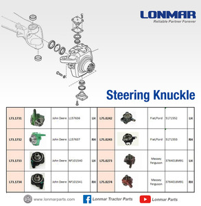 <span class=keywords><strong>Porte</strong></span>-couronne Massey Ferguson Carraro 709 Pièces d'essieu avant - Product Image 6