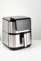 Offre Spéciale intelligent personnalisé numérique écran tactile sans huile cuisson saine antiadhésif temps de grille contrôle de la température noir friteuse à Air