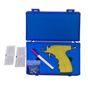 Artefact de <span class=keywords><strong>piercing</strong></span> d'oreille en acier inoxydable, pistolet à clous d'oreille avec motif de nez et de lèvres, pistolet à <span class=keywords><strong>piercing</strong></span> pour enfants, vente en gros - Product Image 1