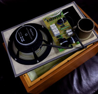 Enceintes bibliothèque HiFi BBC Classic LS5/9 et BestVox 8 pouces, 50W, 8 ohms, sensibilité 87dB