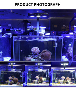 GA <span class=keywords><strong>KO</strong></span> A030 Lumière LED Nano Rectangulaire en Métal pour Aquarium Marin/Eau Salée Petits Réservoirs - Product Image 4