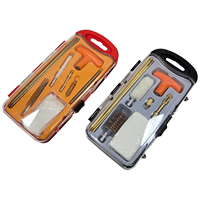 Kit de nettoyage universel pour armes à feu, personnalisable, avec tiges en laiton tactiques pour la chasse, étui de transport robuste