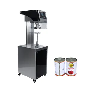 Brand new semi-automatic plastic and aluminum can sealing food canning machine
