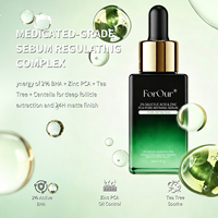 Sérum facial à 2 % d'acide salicylique et de PCA de zinc, purification précise des follicules, OEM, affinant les pores, contrôle du sébum, anti-acné