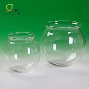 Aquarium de table en verre soufflé <span class=keywords><strong>rond</strong></span> en gros - Product Image 1