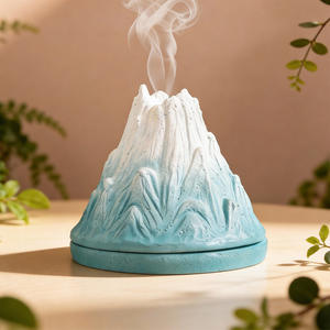 En gros, Brûleur d'encens en résine volcanique pour aromathérapie, style <span class=keywords><strong>tour</strong></span>, pour festivals arabes <span class=keywords><strong>du</strong></span> Moyen-Orient, articles religieux, bois de santal - Product Image 4