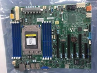 Carte mère Supermicro H12ssl-i Atx simple Amd Epyc série 7003/7002 jusqu'à 64 cœurs Ecc Ddr4-3200 8sata3 2m.2 3lan 1vga Pci-e4.0