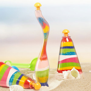 Create Your Own <strong>Sand</strong> <strong>Art</strong> Kit and Crafts Activity 10 <strong>Sand</strong> <strong>Art</strong> Bottles Bright <strong>Sand</strong> Colors for Kids - Product Image 5