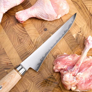 Coltello da Disosso GoldCut 6'' Fatto a Mano, Coltello da Cucina Giapponese per Tagliare la Carne, Coltello Affilato per Pesce con Manico in Legno Pakka per Chef - Product Image 3