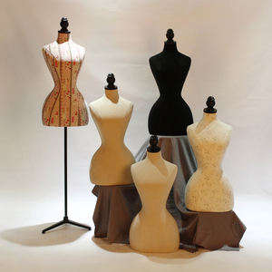 Tela Floral de medio cuerpo modelo femenino accesorios de moda exhibición de lino personalidad pequeña cintura delgada maniquí maniquíes Cuerpo Femenino - Product Image 5