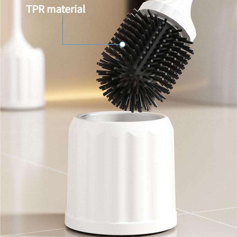 Electric Toilet Brush 360 Degrees Without Dead Angle Long Handle Cleaning Brush Household Bathroom Punch-free Smart Toilet Brush · image 4