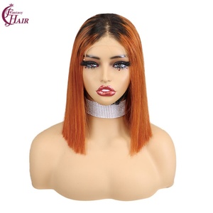 FH Wholesale Raw Vietnamese Hair Bob Lace Front <b>Wig</b> Glueless 5X5 Lace Front <b>Wig</b> 1b/350 <b>Cheap</b> Human Hair Bob <b>Wig</b> - Product Image 5