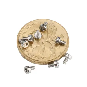 1ミリメートル1.6ミリメートル2.5ミリメートルMicro Small Screws For Belt Buckle Watch m1.2 m1.4 m1.6 m2 m2.5 m3 Stainless Steel Mini Phone Electronics Screw