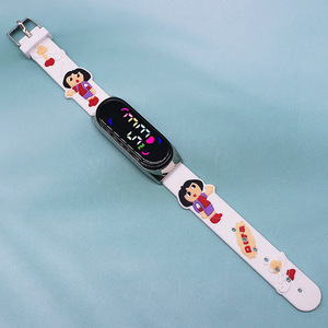 นาฬิกาดิจิทัลสำหรับเด็กสายรัดข้อมือซิลิโคนย้อนยุครูปสัตว์ LED เคลื่อนไหว M4หน้าจอสัมผัสสำหรับเด็ก - Product Image 5
