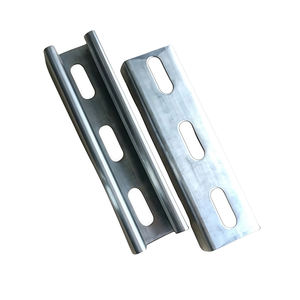 Tabla de tamaños de canal C/U de acero galvanizado 41*21*1,2mm canales de puntal canal ranurado puntal soldadura acero C canal - Product Image 3