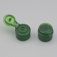 Bouteilles d'emballage de gel douche de couverture en plastique PP de shampooing à toit plat de forme unique 20mm 24mm 28mm capuchon supérieur anti-goutte à goutte