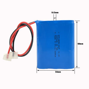 OEM 18650 12V बेलनाकार बैटरी पैक <span class=keywords><strong>11.1V</strong></span> 3S 3S1P 18650 लिपो लिथियम बैटरी पैक <span class=keywords><strong>11.1V</strong></span> <span class=keywords><strong>2.2Ah</strong></span> बैटरी 18650 BMS के साथ - Product Image 4