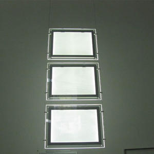 Panel de Exhibición LED Magnético Acrílico de Doble Cara A3, Caja de Luz para Ventana con Cartel Publicitario Inmobiliario - Product Image 3