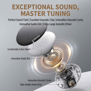 TKT Haut-parleur sans fil sous la coussinette, Disques sonores créatifs, Dispositif audio de <span class=keywords><strong>bruit</strong></span> <span class=keywords><strong>blanc</strong></span> pour le sommeil, Son apaisant pour les dormeurs latéraux, Haut-parleur Bluetooth - Product Image 3