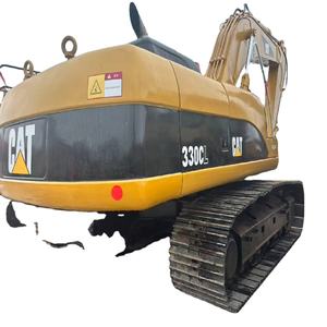 Excavatrice sur chenilles d'occasion 330C, poids opérationnel de 30 tonnes, moteur Kubota, pour travaux de construction et de terrassement, à vendre - Product Image 1