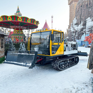 Máquina Quitanieves Amarilla de Alta Resistencia con Sistema Hidráulico para Exteriores, Equipo de Limpieza de Nieve para Estaciones de Esquí y Parques de Atracciones - Product Image 1