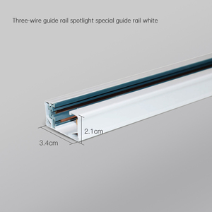 Système d'éclairage sur <span class=keywords><strong>rail</strong></span> en aluminium extrudé moderne 1M 1.5M 2M Base de puce Cob triphasée à trois fils pour plafond d'atelier divers - Product Image 2