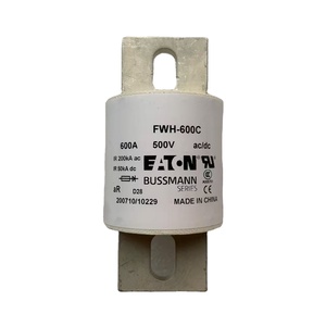 बुसमैन FWH-600C 500 वी 600a उच्च वोल्टेज फास्ट फ्यूज - Product Image 1